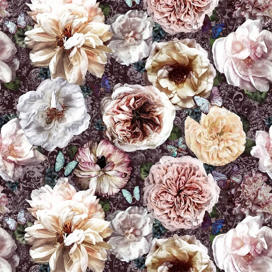 Ткань Designers Guild FDG2987/01 Pahari Amethyst коллекции Minakari