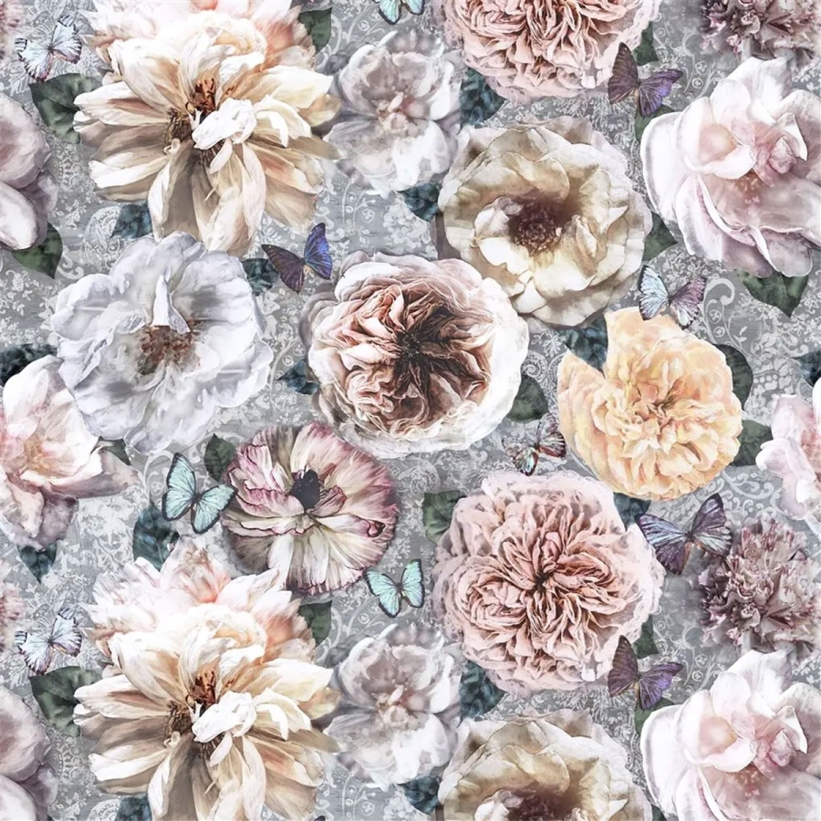 Ткань Designers Guild FDG2987/02 Pahari Platinum коллекции Minakari