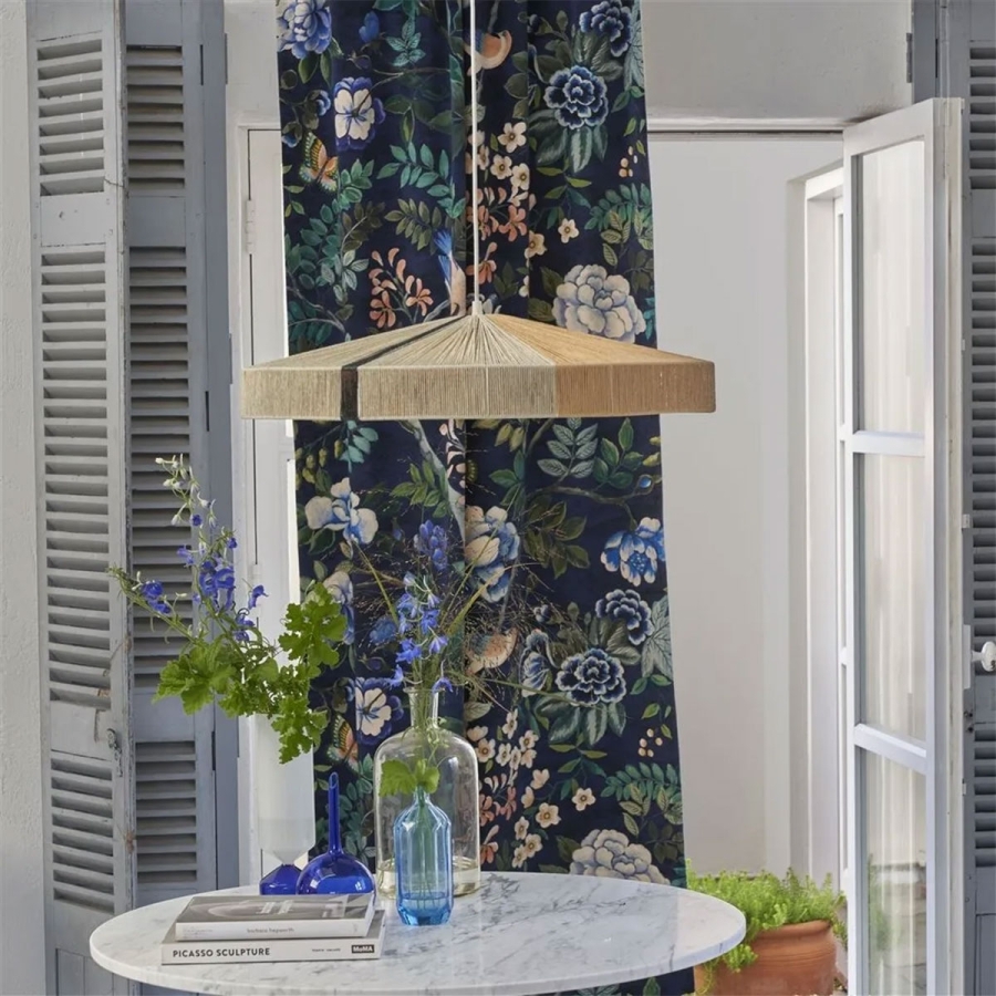 Ткань Designers Guild FDG3016/01 Velours Indigo в интерьере