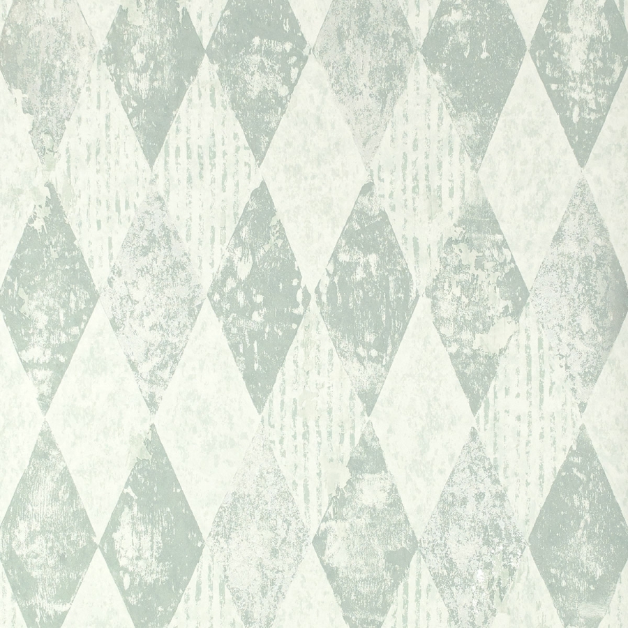 Обои флизелиновые Designers Guild PDG1090/05 Arlecchino Eau de Nil коллекции Foscari Fresco
