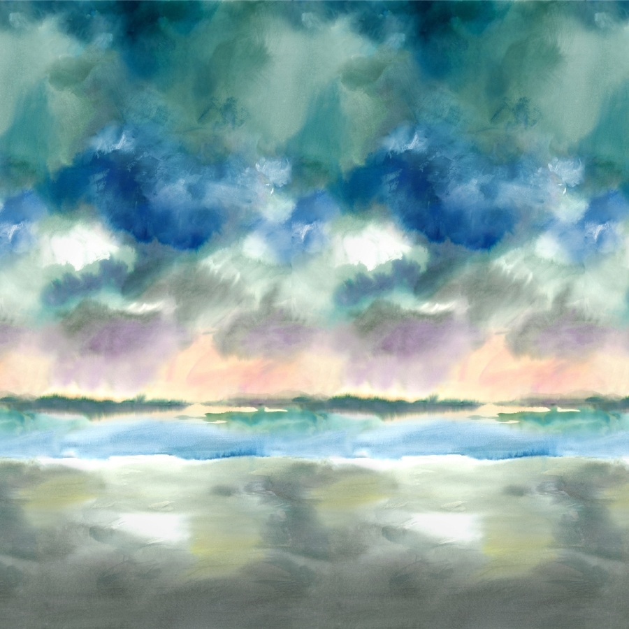 Обои флизелиновые Designers Guild PDG1174/01 Paysage Marin Sky коллекции Scenes and Murals III