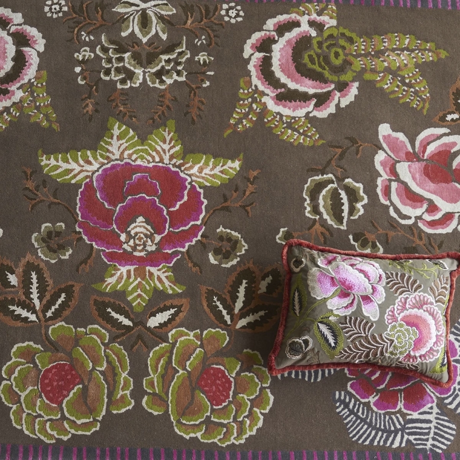 Ковер Designers Guild Rose De Damas Cranberry от Студии эксклюзивного интерьера Art-DECO Home в Тамбове