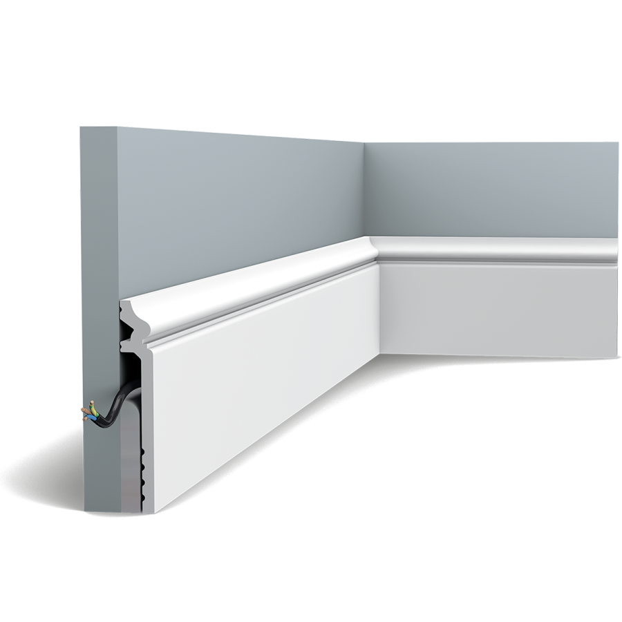 Декоративный плинтус Orac Decor из дюрополимера SX186 CONTOUR коллекции Select