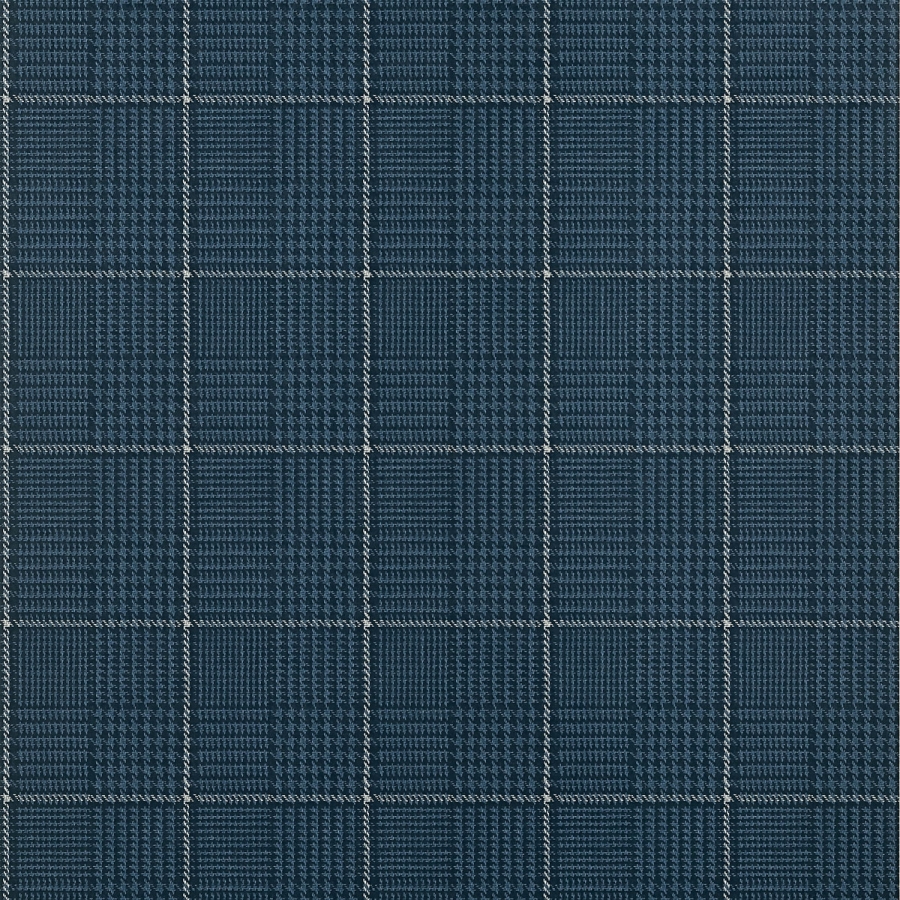 Обои виниловые Thibaut T10201 Grassmarket Check Navy коллекции Colony