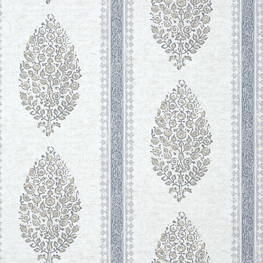 Обои бумажные Thibaut T10236 Chappana Grey коллекции Colony