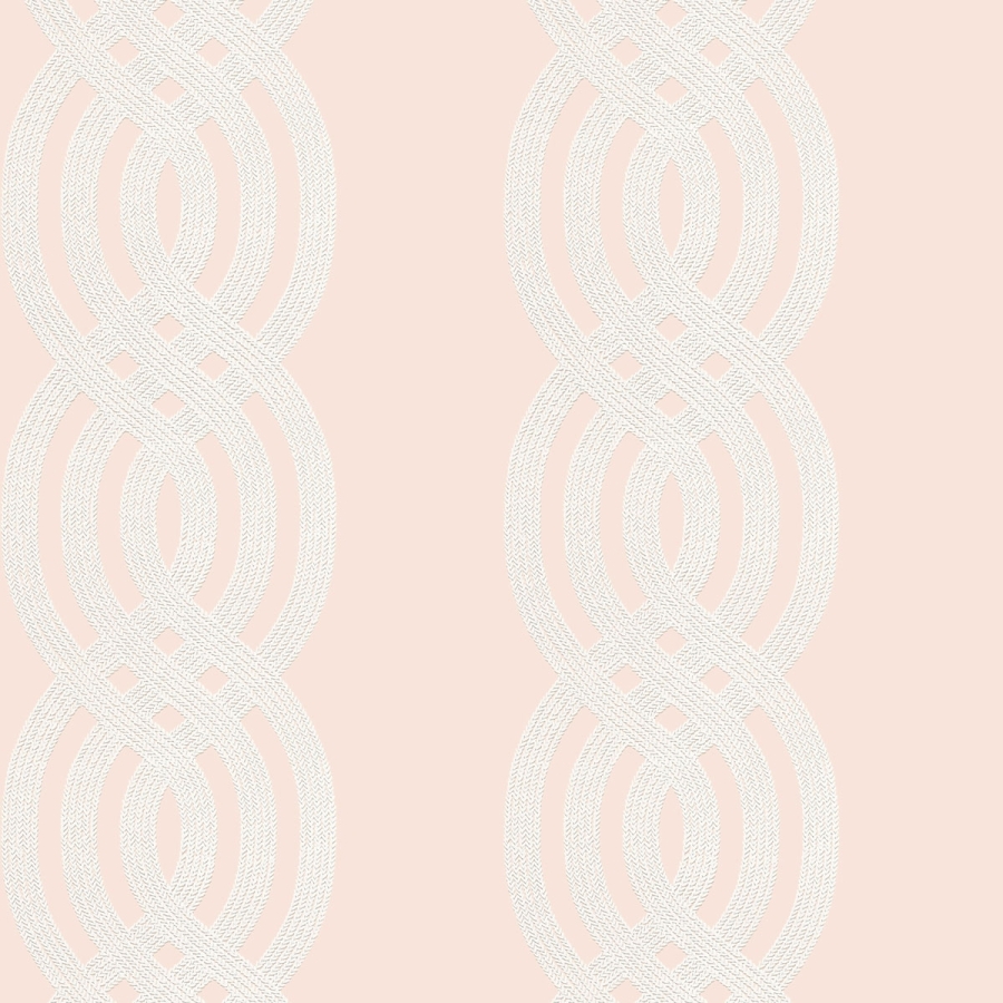 Обои бумажные Thibaut T10801 Braid Blush коллекции Heritage