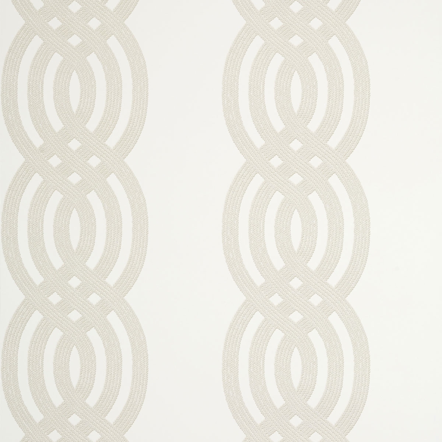Обои бумажные Thibaut T10804 Braid Cream коллекции Heritage