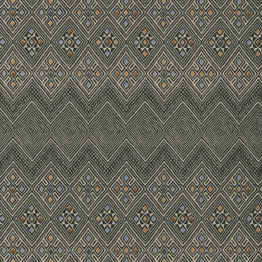 Обои бумажные Thibaut T13228 High Plains Black коллекции Mesa