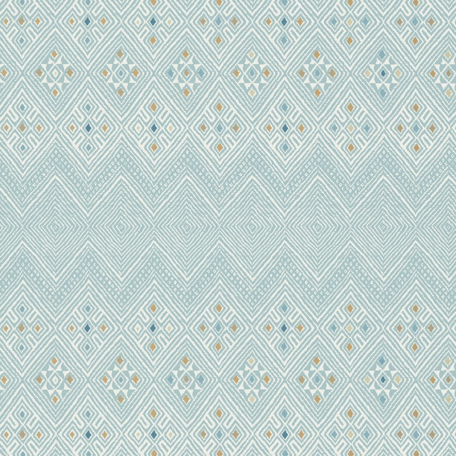 Обои бумажные Thibaut T13229 High Spa Blue коллекции Mesa