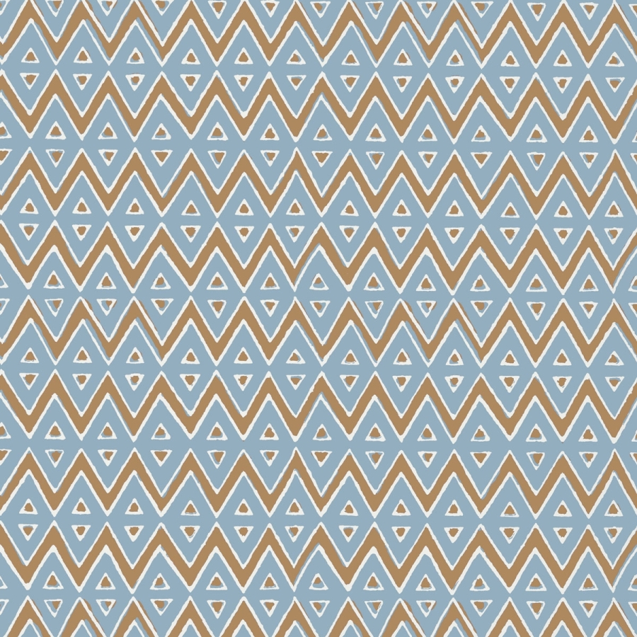 Обои бумажные Thibaut T13234 Tiburon Spa Blue коллекции Mesa