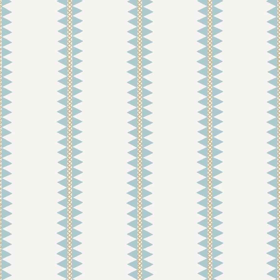 Обои бумажные Thibaut T13241 Reno Stripe Spa Blue коллекции Mesa