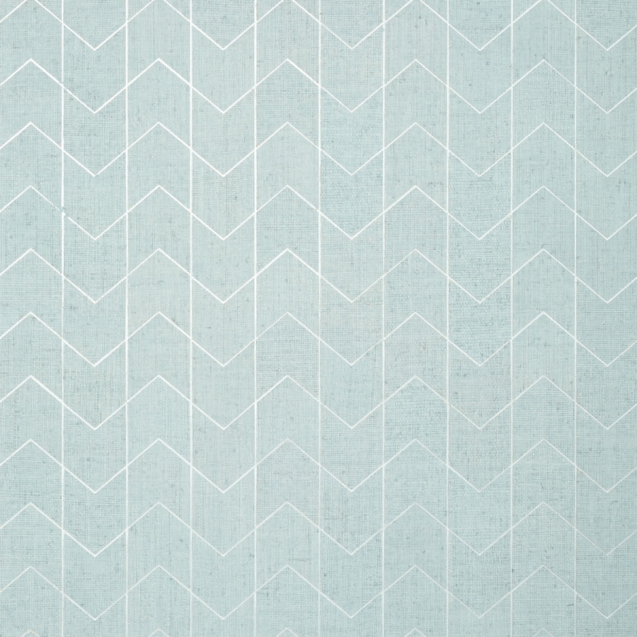 Обои натуральные Thibaut T27027 Cordoza Weave Spa Blue and Silver коллекции Natural Resource 3
