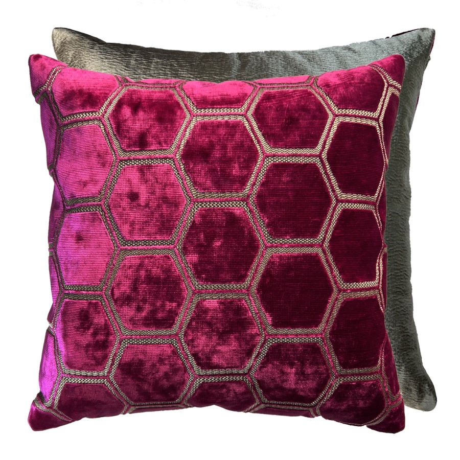Декоративная подушка Manipur Fuchsia 45x45