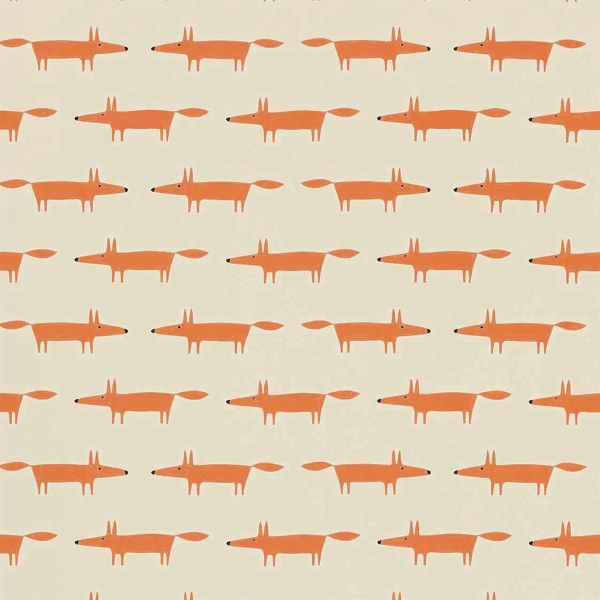 Обои флизелиновые Scion 112262 Little Fox Ginger коллекции Esala