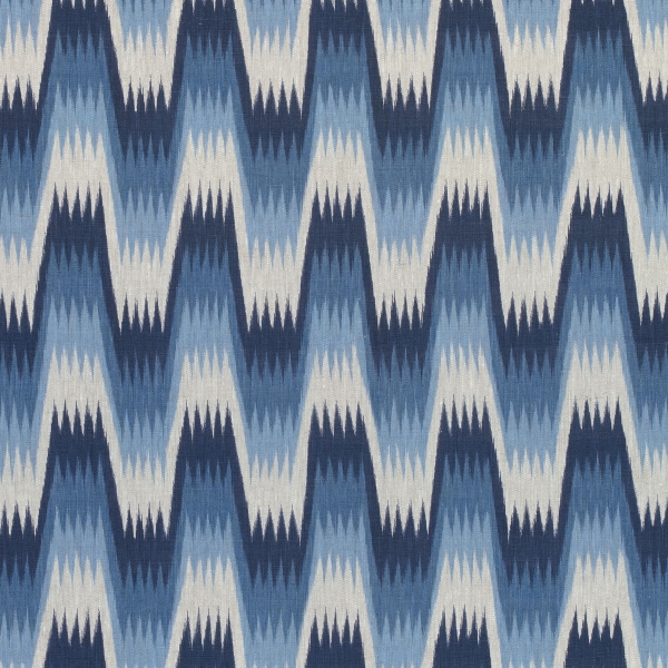 Ткань Thibaut F910240 Stockholm Chevron Blue коллекции Colony