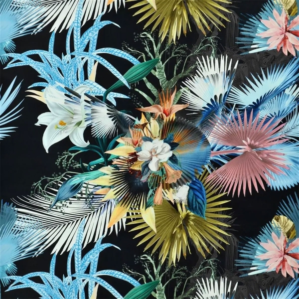 Ткань Christian Lacroix FCL7052/02 Oiseau De Bengale Marais коллекции L'odyssée
