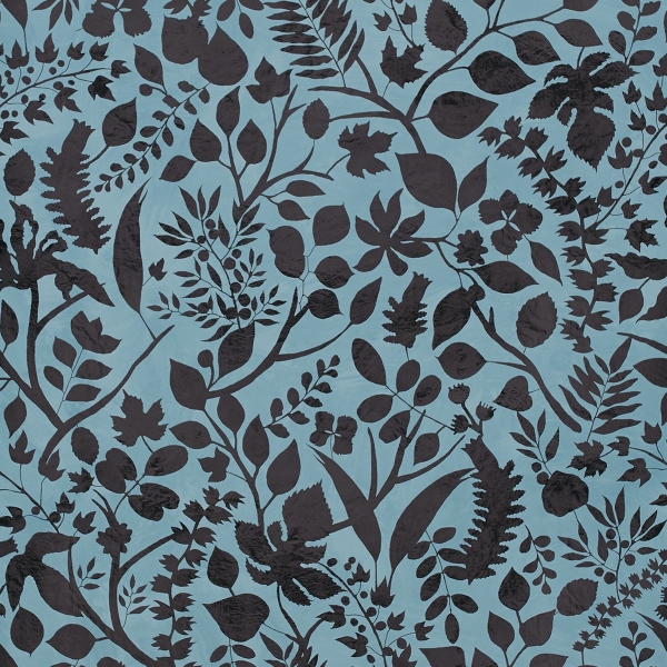 Обои флизелиновые Christian Lacroix PCL7025/06 L'eden Bleu Nigelle коллекции Paradis Barbares
