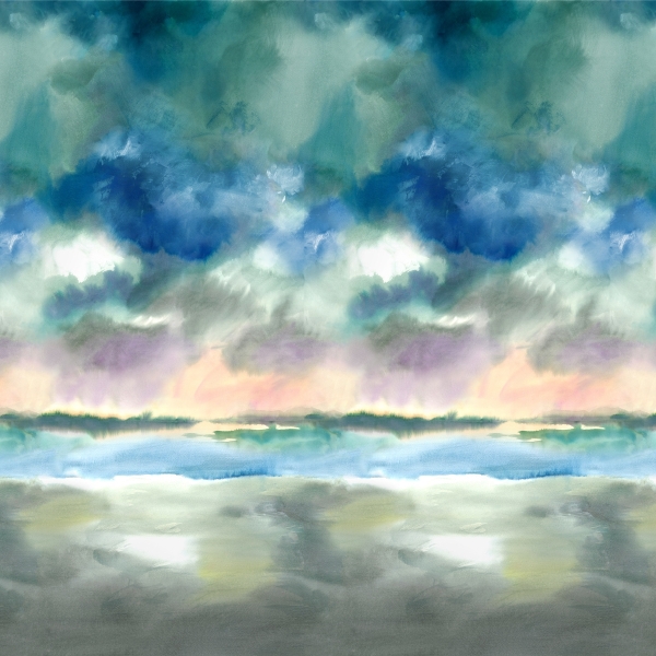 Обои флизелиновые Designers Guild PDG1174/01 Paysage Marin Sky коллекции Scenes and Murals III