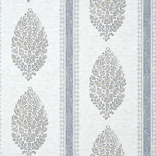 Обои бумажные Thibaut T10236 Chappana Grey коллекции Colony