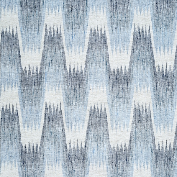 Обои натуральные Thibaut T10240 Stockholm Chevron Blue коллекции Colony