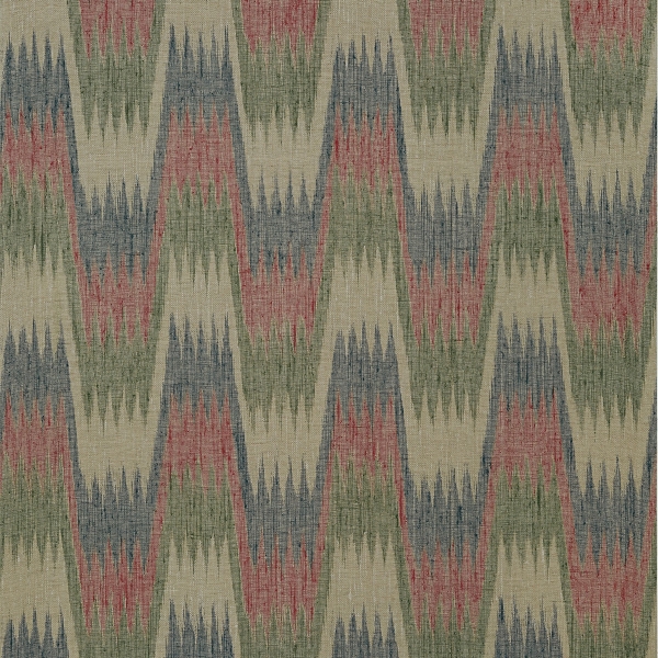 Обои натуральные Thibaut T10242 Stockholm Chevron Navy and Red коллекции Colony