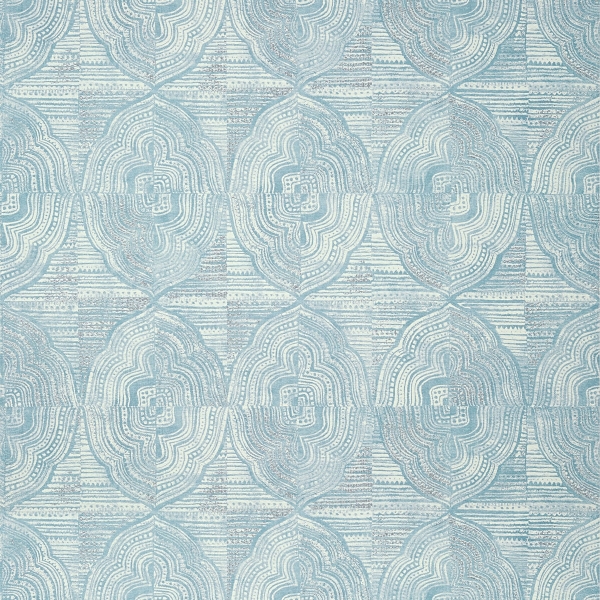 Обои виниловые Thibaut T10248 Kalahari Slate Blue коллекции Colony