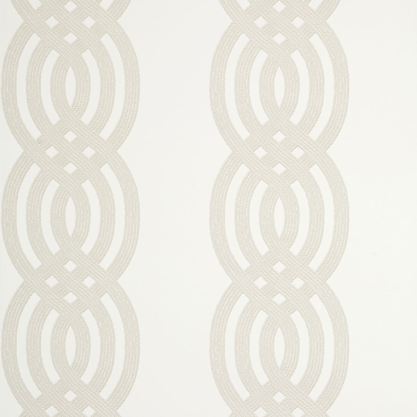 Обои бумажные Thibaut T10804 Braid Cream коллекции Heritage
