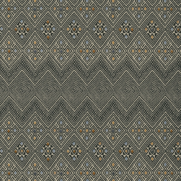 Обои бумажные Thibaut T13228 High Plains Black коллекции Mesa