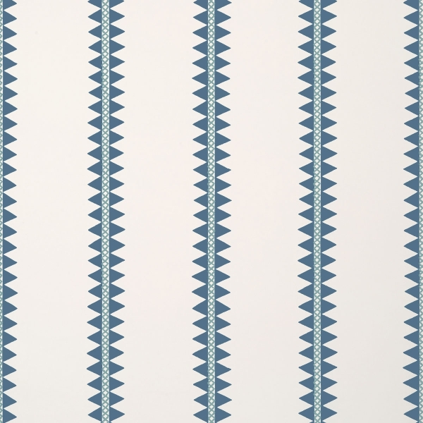 Обои бумажные Thibaut T13243 Reno Stripe Teal коллекции Mesa