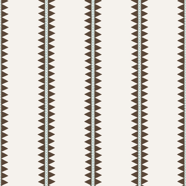 Обои бумажные Thibaut T13246 Reno Stripe Brown коллекции Mesa
