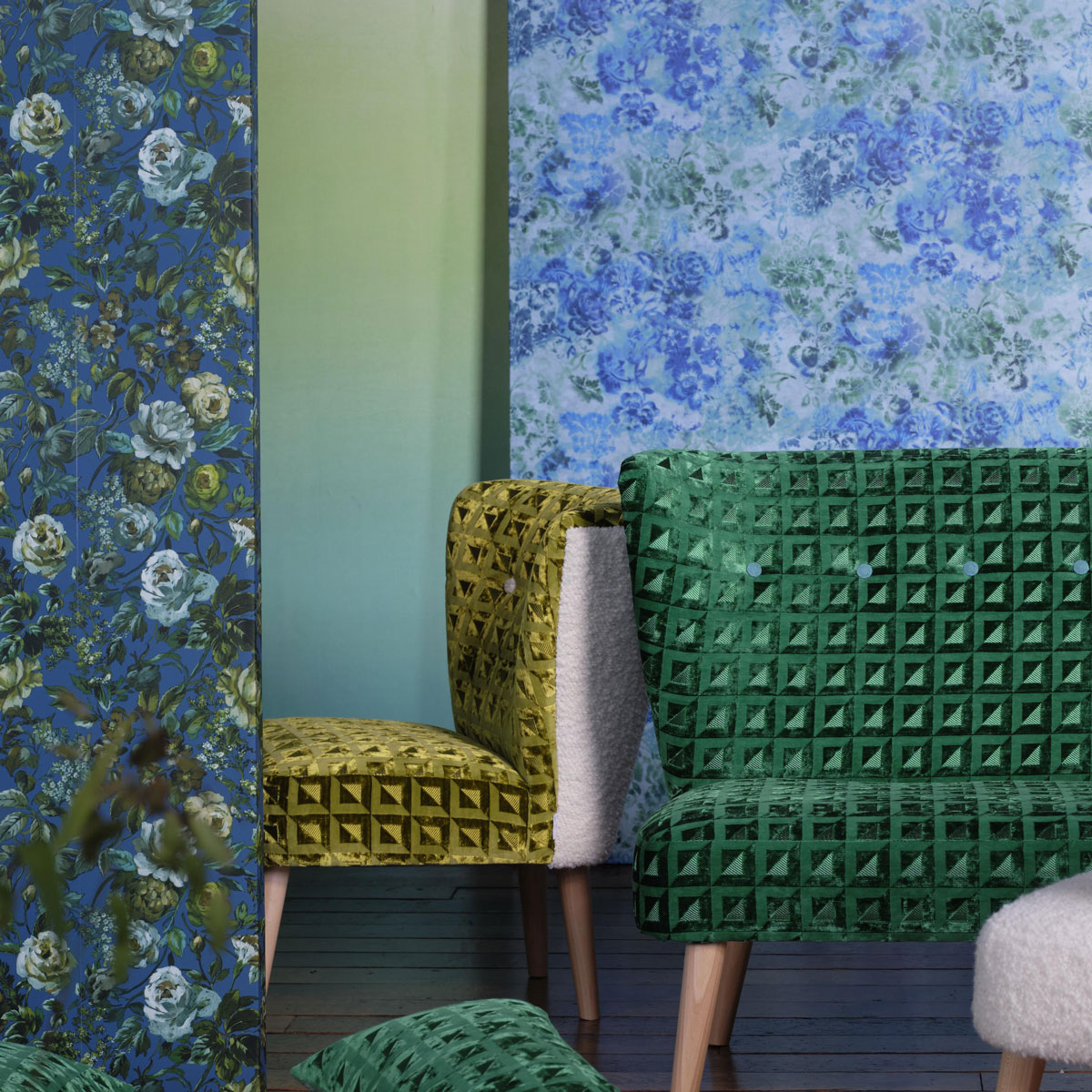 Обои Designers Guild Minakari